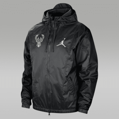 Milwaukee Bucks Courtside Statement Men s Jordan NBA Jacket. Nike